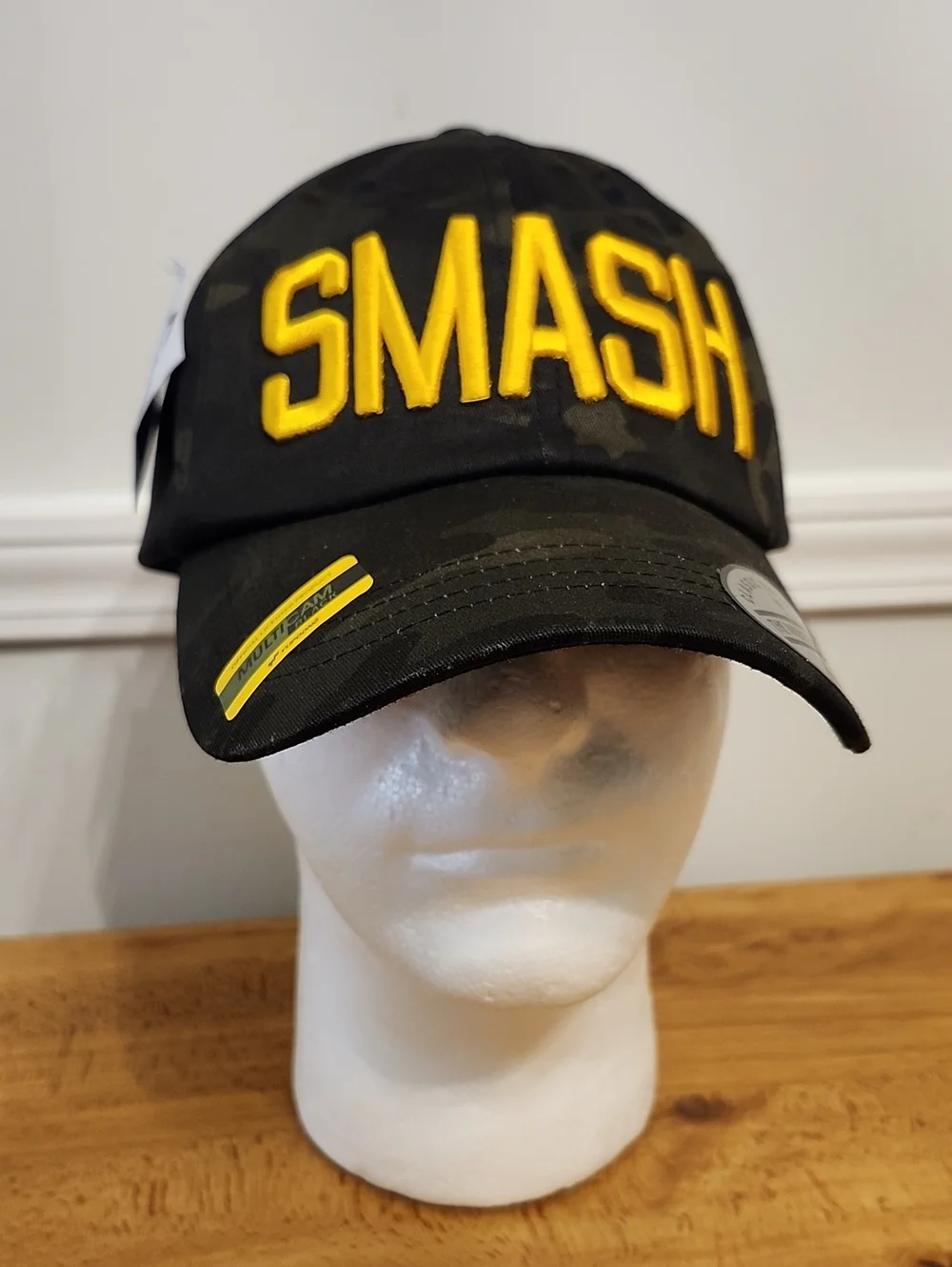 The NASH Collection SMASH Camo Ballcap Nashville TN Strapback Adjustable New NWT